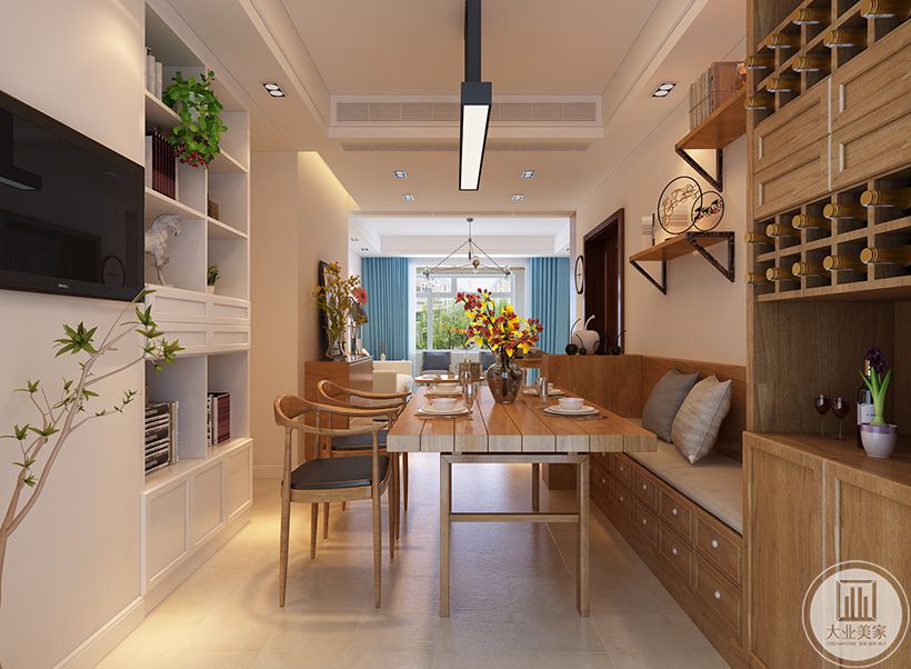 6充实的餐厅空间，衬托出整个家更加有生活气息
