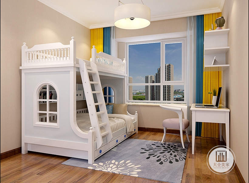 卧室空间布局上，往往注重温馨性，还喜欢运用五行元素来进行组合装饰。白色为基调的居室，通过造型精致的双人床，灰色地毯。营造空间氛围得以平衡，营造宁静的家装氛围。